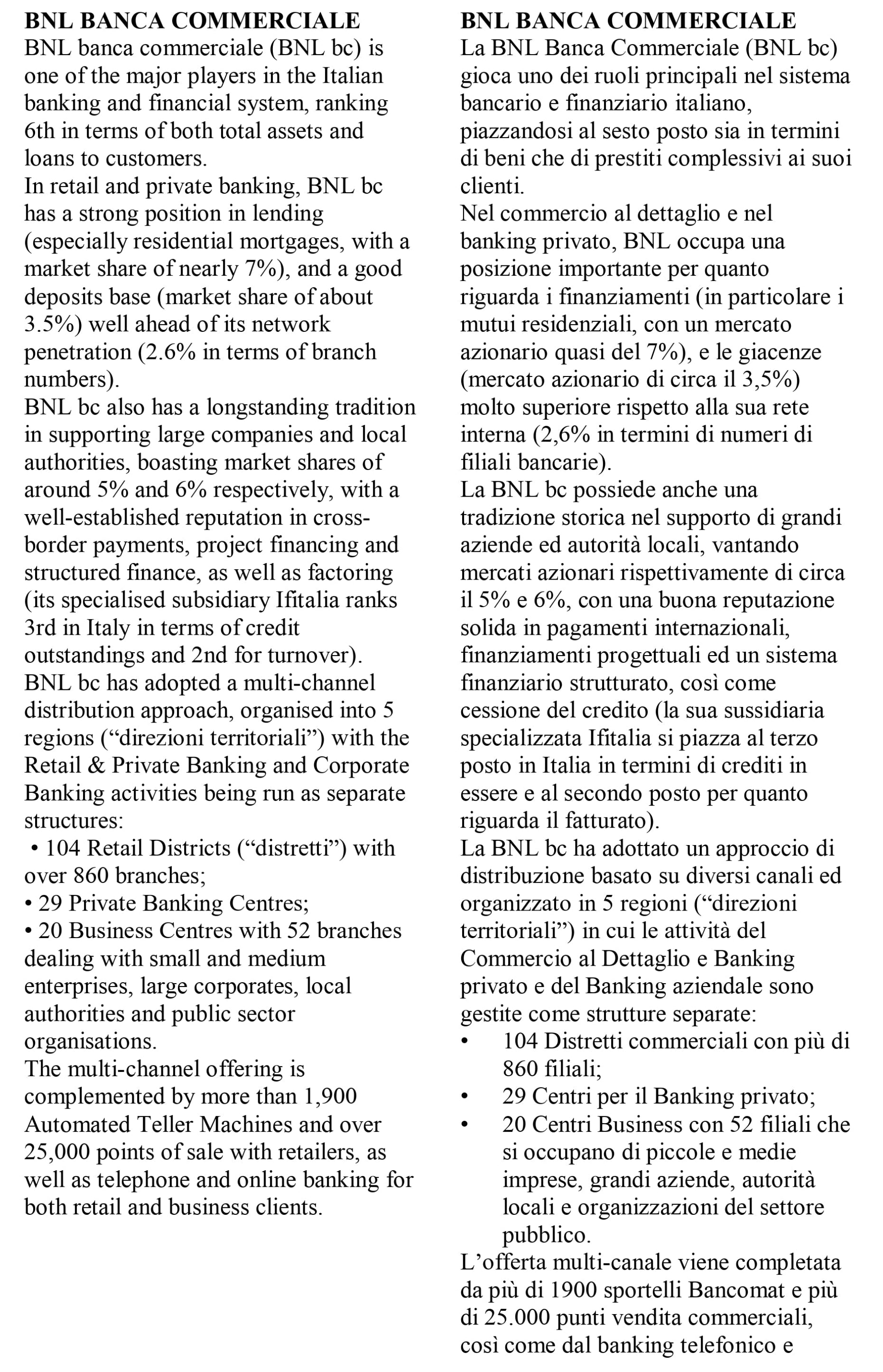 Servizio di Traduzione